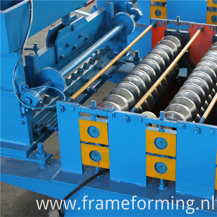 corrugated steel machine)